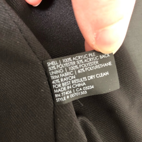 Club Monaco Faux Fur Jacket - Picture 5 of 6